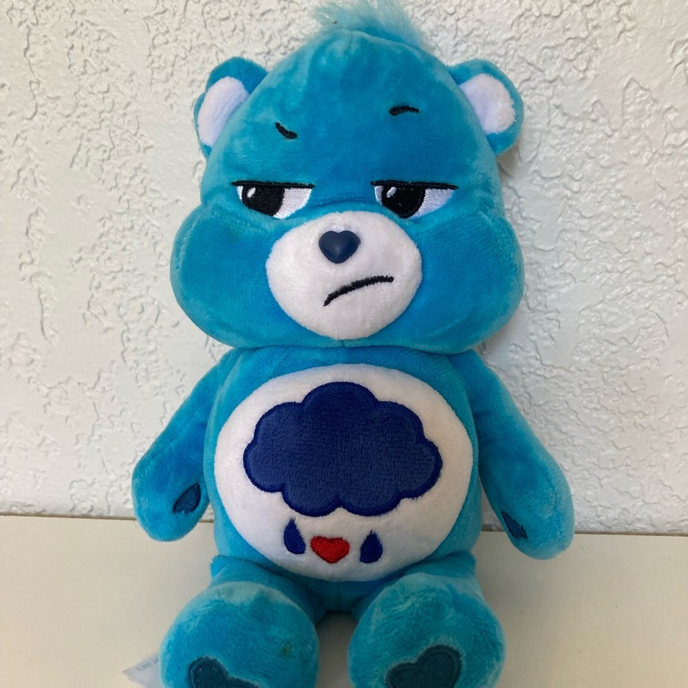 Care Bears GRUMPY BEAR 9" Soft Loveable Classic Beanie Blue Plush 2020